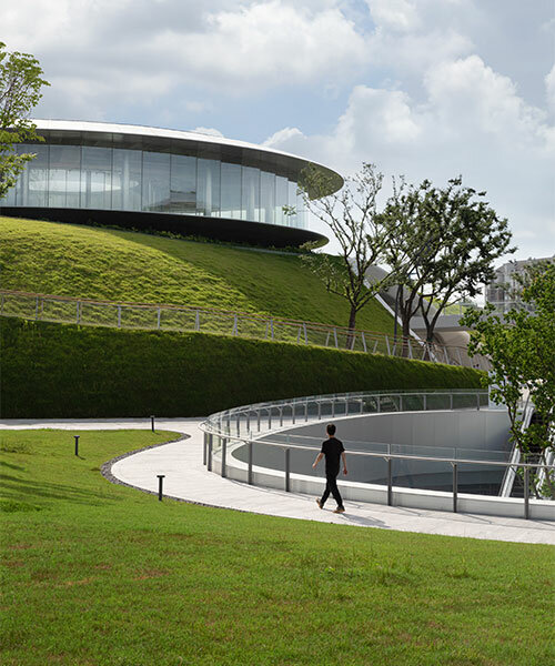 ma yansong on MAD's first transit-oriented project, a 'train station in the forest' in jiaxing