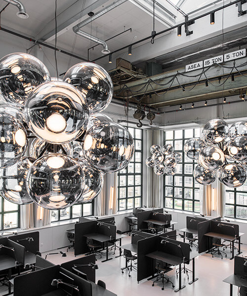 tom dixon's design research studio translates lighting as sculptural elements